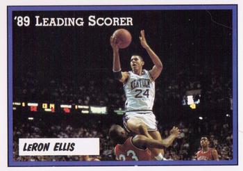 1988-89 Kentucky Wildcats Big Blue Awards #10 LeRon Ellis Front