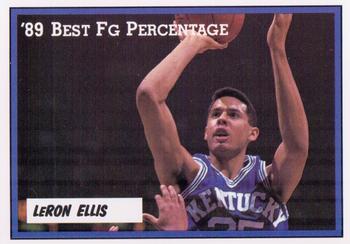 1988-89 Kentucky Wildcats Big Blue Awards #14 LeRon Ellis Front