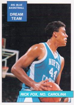 1990-91 Kentucky Wildcats Big Blue Magazine Dream Team/Award Winners #22 Rick Fox Front