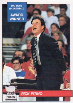 1990-91 Kentucky Wildcats Big Blue Magazine Dream Team/Award Winners #36 Rick Pitino Front
