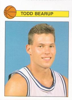 1991-92 Kentucky Wildcats Big Blue Magazine #7 Todd Bearup Front