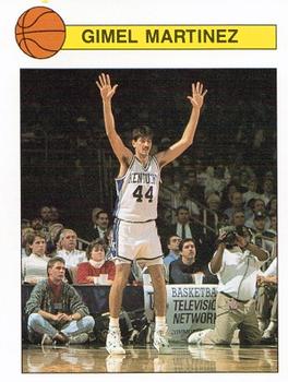 1991-92 Kentucky Wildcats Big Blue Magazine #10 Gimel Martinez Front