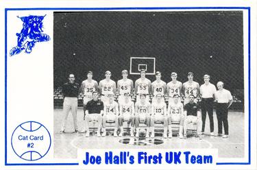 1977-78 Kentucky Wildcats News #2 Joe B. Hall’s First UK Team Front