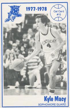 1977-78 Kentucky Wildcats News #15 Kyle Macy Front