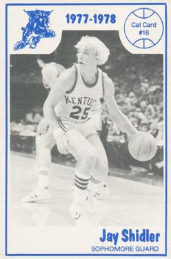 1977-78 Kentucky Wildcats News #18 Jay Shidler Front