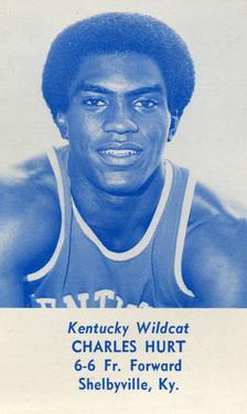 1979-80 Kentucky Wildcats Schedules #NNO Charles Hurt Front