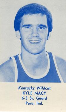 1979-80 Kentucky Wildcats Schedules #NNO Kyle Macy Front