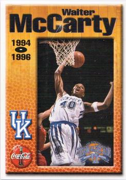 1999 Coca-Cola Kentucky Wildcats Team of the Decade #NNO Walter McCarty Front