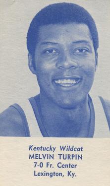 1980-81 Kentucky Wildcats Schedules #NNO Melvin Turpin Front