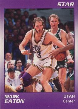 1990-91 Star Utah Jazz Arena #3 Mark Eaton Front