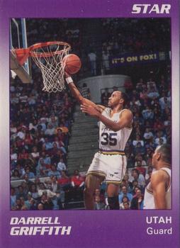 1990-91 Star Utah Jazz Arena #9 Darrell Griffith Front