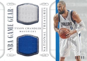 2014-15 Panini National Treasures - NBA Game Gear Duals #GGD-TC Tyson Chandler Front
