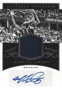 2014-15 Panini National Treasures - Night Moves #NM-MF Michael Finley Front