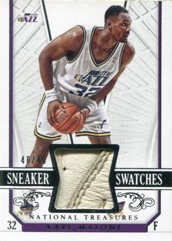 2014-15 Panini National Treasures - Sneaker Swatches #SS-KM Karl Malone Front