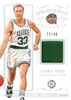 2014-15 Panini National Treasures - Springfield Swatches #SPS-LB Larry Bird Front