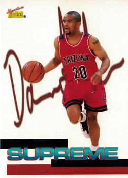 1996 Signature Rookies Supreme #1 Damon Stoudamire Front