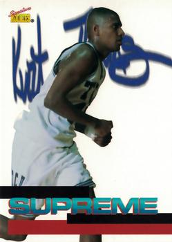 1996 Signature Rookies Supreme #17 Kurt Thomas Front