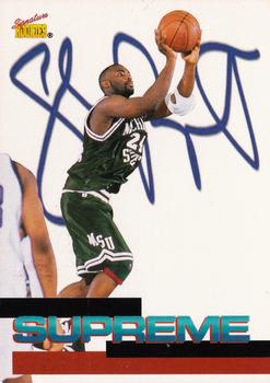 1996 Signature Rookies Supreme #22 Shawn Respert Front