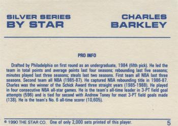 1990-91 Star Silver Series #5 Charles Barkley Back