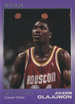 1990-91 Star Silver Series #10 Akeem Olajuwon Front