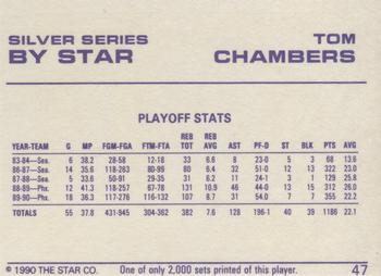 1990-91 Star Silver Series #47 Tom Chambers Back