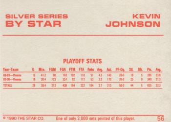 1990-91 Star Silver Series #56 Kevin Johnson Back