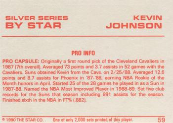 1990-91 Star Silver Series #59 Kevin Johnson Back