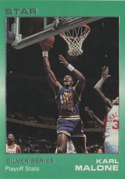 1990-91 Star Silver Series #65 Karl Malone Front