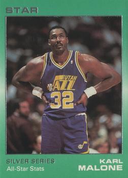 1990-91 Star Silver Series #66 Karl Malone Front