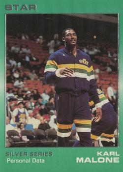 1990-91 Star Silver Series #72 Karl Malone Front