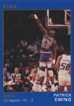 1990-91 Star Gold #7 Patrick Ewing Front