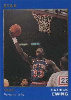 1990-91 Star Gold #8 Patrick Ewing Front