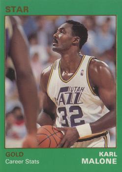 1990-91 Star Gold #46 Karl Malone Front