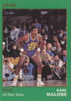 1990-91 Star Gold #48 Karl Malone Front