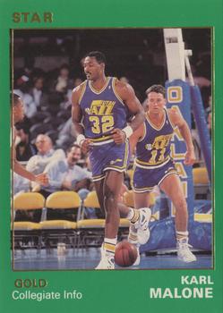 1990-91 Star Gold #51 Karl Malone Front