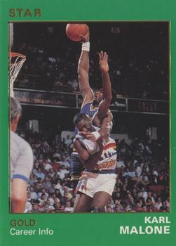 1990-91 Star Gold #52 Karl Malone Front