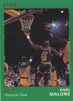 1990-91 Star Gold #54 Karl Malone Front