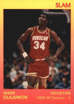 1990-91 Star Slam #59 Akeem Olajuwon Front