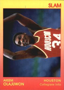 1990-91 Star Slam #61 Akeem Olajuwon Front