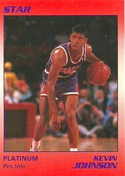 1990-91 Star Platinum #14 Kevin Johnson Front