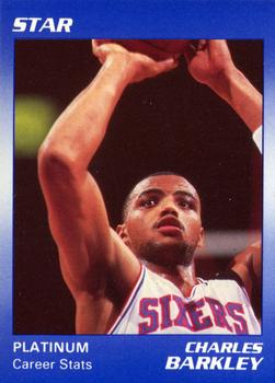 1990-91 Star Platinum #28 Charles Barkley Front