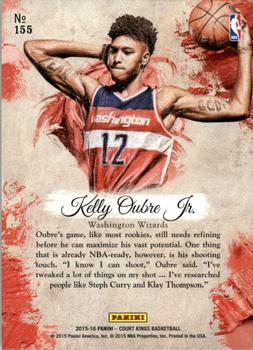 2015-16 Panini Court Kings #155 Kelly Oubre Jr. Back