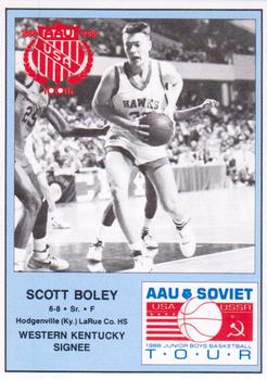1988 Wildcat News AAU Soviet Tour #6 Scott Boley Front