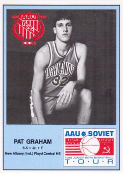 1988 Wildcat News AAU Soviet Tour #10 Pat Graham Front