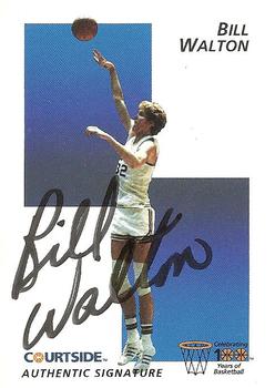1992 Courtside Flashback - Autographs #41 Bill Walton Front