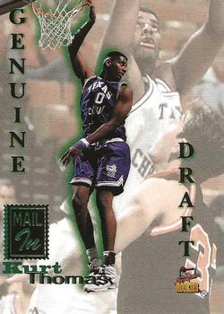 1996 Signature Rookies Premier - Genuine Draft #NNO Kurt Thomas Front
