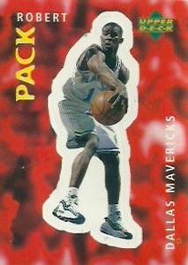 1997-98 Upper Deck NBA Stickers (European) #10 Robert Pack Front
