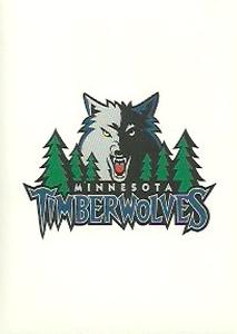 1997-98 Upper Deck NBA Stickers (European) #70 Minnesota Timberwolves Logo Front