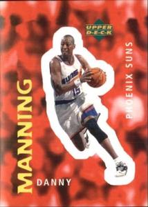 1997-98 Upper Deck NBA Stickers (European) #82 Danny Manning Front