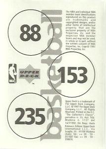 1997-98 Upper Deck NBA Stickers (European) #88 / 153 / 235 Jason Kidd / Greg Anthony / Travis Best Back